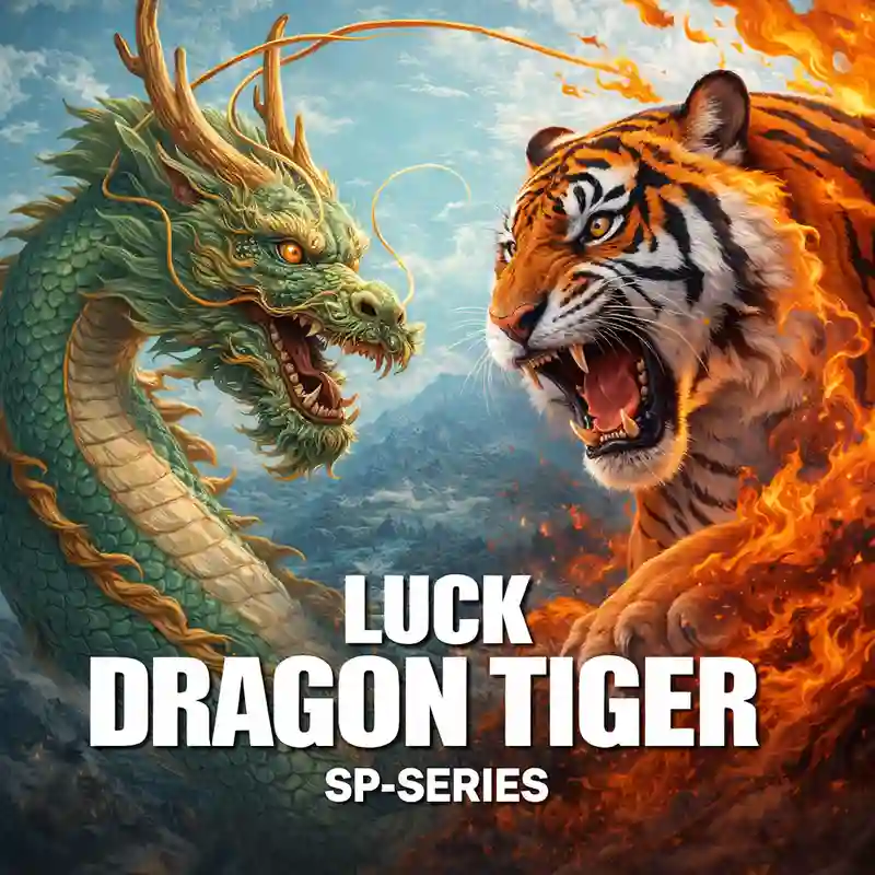 Dragon Tiger Luck casino game interface at 711 bet