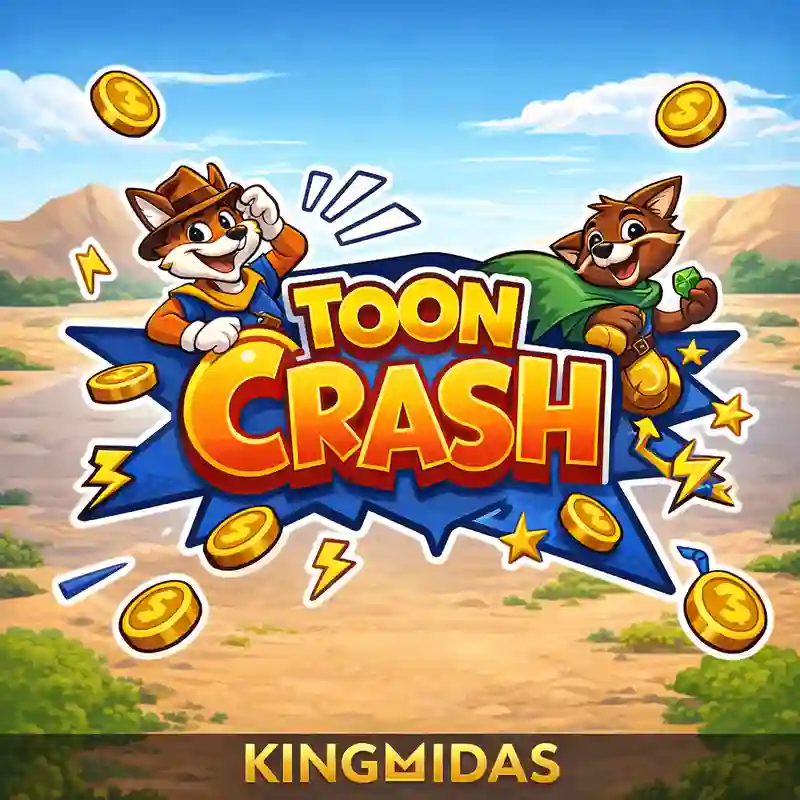 Toon Crash casino game high multiplier action